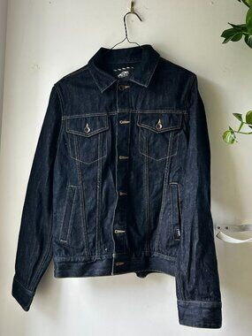 Vans Off The Wall Dark Denim Jacket